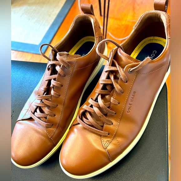 Men’s business casual Cole haan shoe size 12 brown - Picture 1 of 5